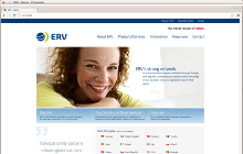 Relaunch of www.erv.com