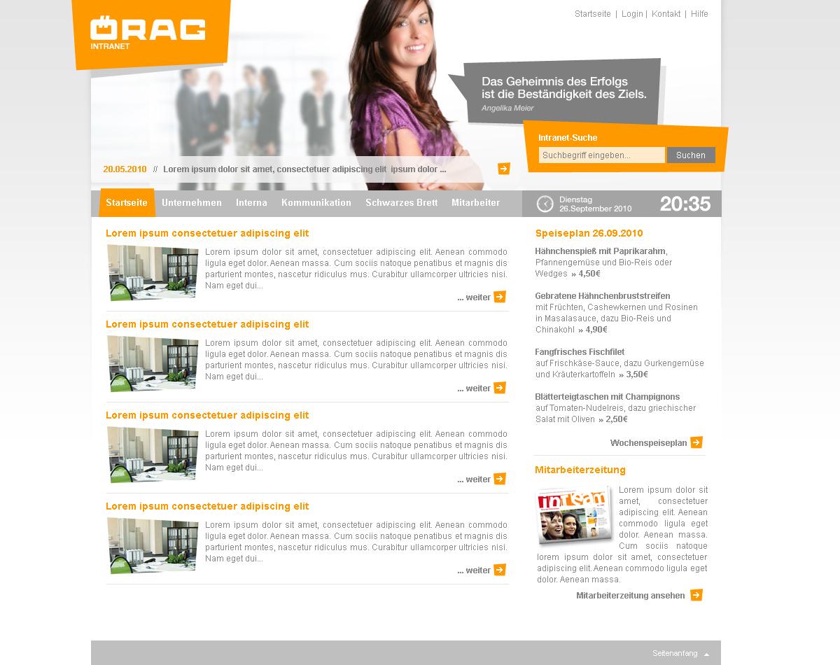 Intranet ÖRAG (OpenCms)
