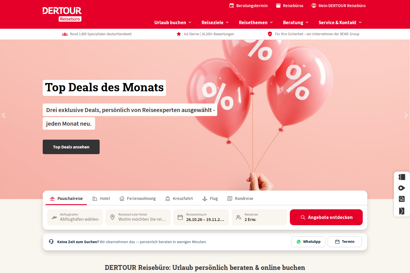 Website-Aufnahme: DER: Magnolia Headless, React und Media-Editor