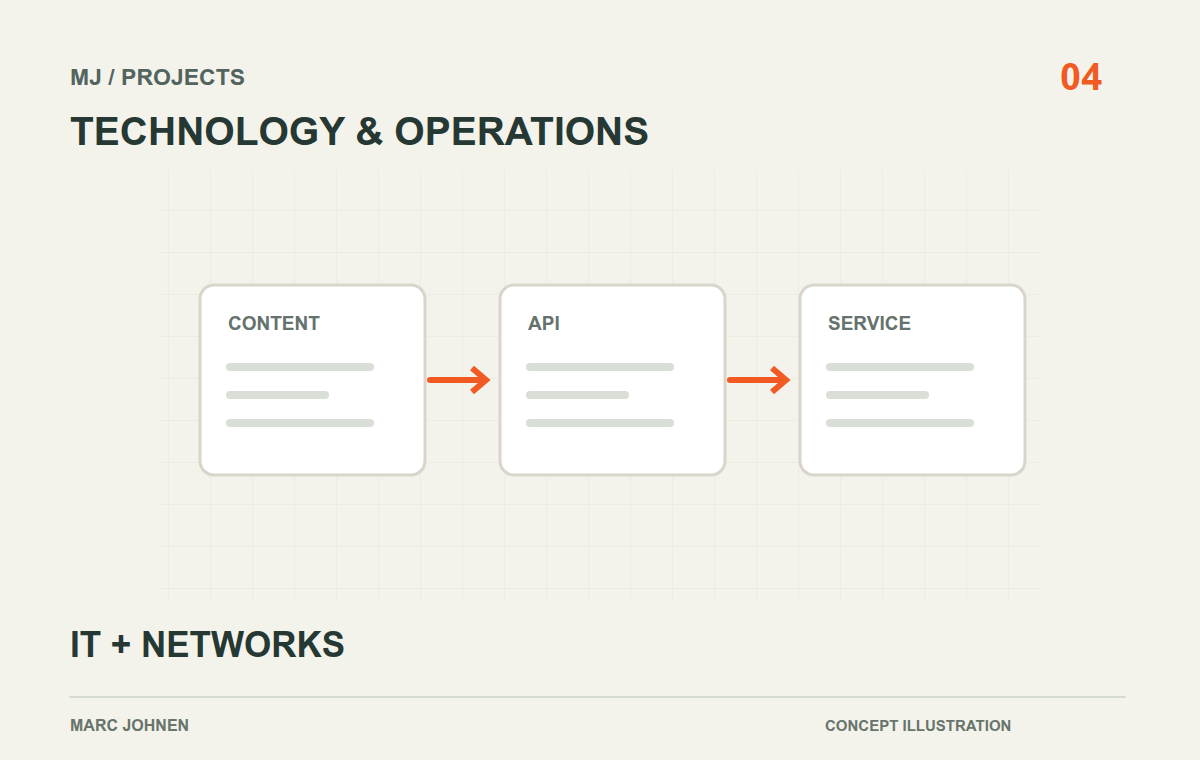 Project illustration: IT consulting and network administration