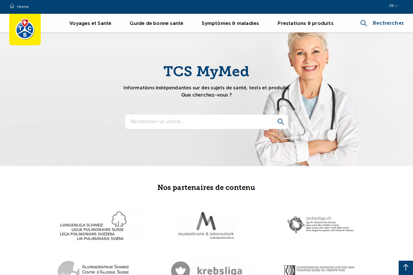 Website-Aufnahme: Magnolia Headless: TCS MyMed und Relaunch-Vorbereitung