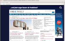 www.welt.de with Escenic